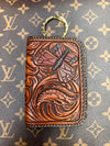 Tooled Wallet on a Keyring