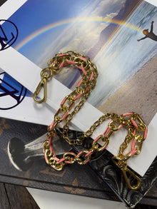  LAV x JForks Pink Enamel Chain