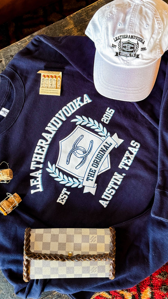 Limited Edition Leatherandvodka Round Top 2025 Sweatshirt