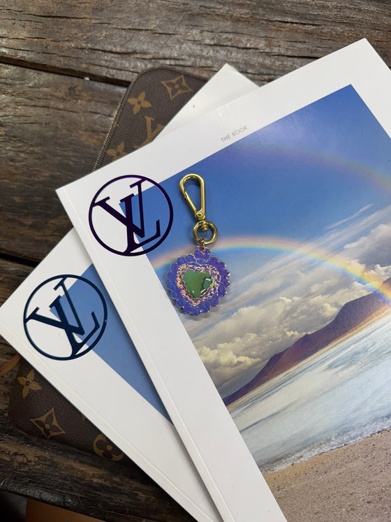 LAV x JForks Stone Purse Charm