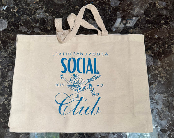 Bundle - Limited Edition Leatherandvodka Twill Cotton Tote Bag