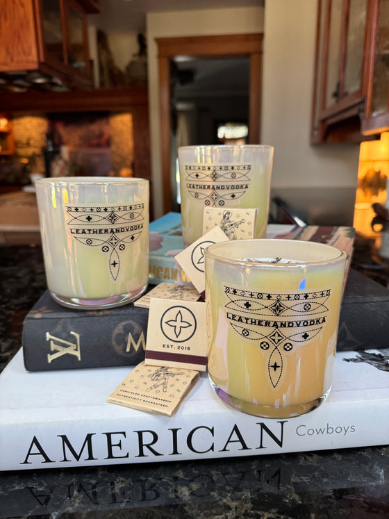 Wyatt Vannin - LAV Exclusive Coconut Oil Candle with Limited Edition Cowgirl Matchbooks