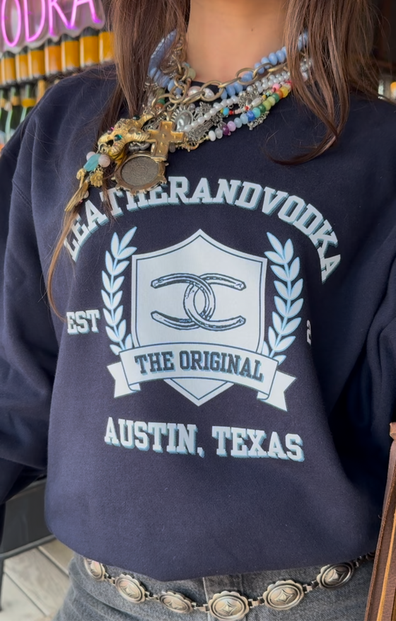 Limited Edition Leatherandvodka Round Top 2025 Sweatshirt