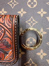 Tooled Wallet on a Keyring