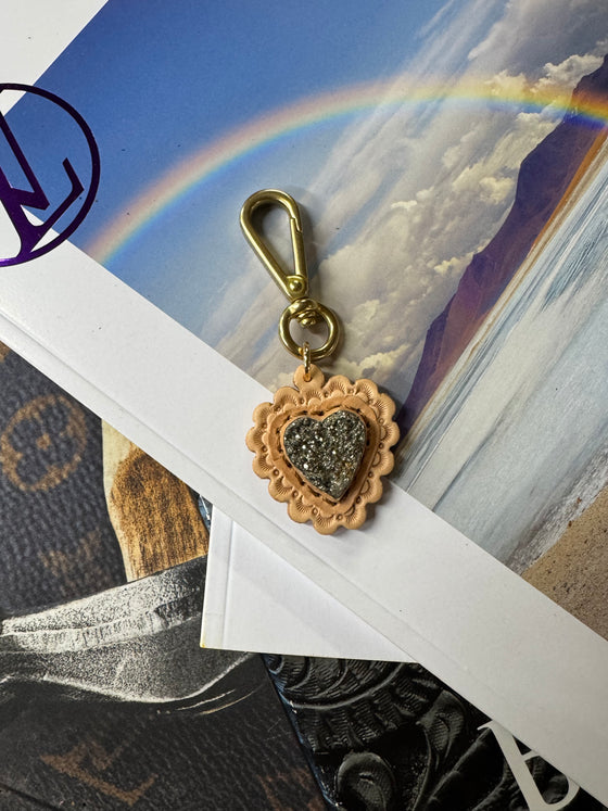 LAV x JForks Stone Purse Charm