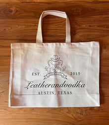  Limited Edition Leatherandvodka Twill Cotton Tote Bag
