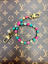 Blended Pink and Turquoise AFC X LAV Beaded Turquoise Chain