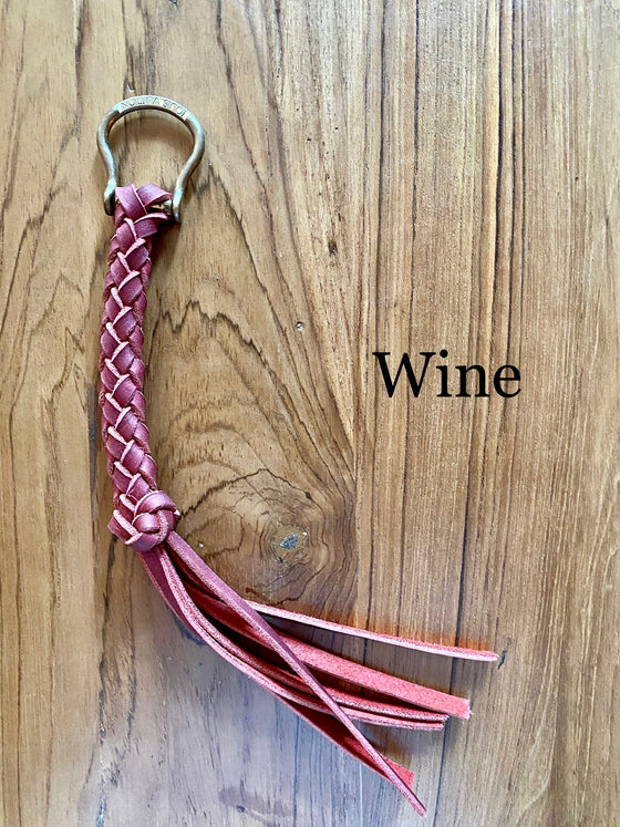 LAV Original Braided Key Ring with Louis Vuitton Hardware