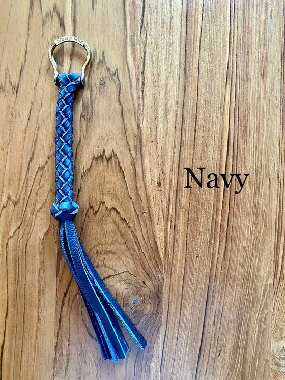LAV Original Braided Key Ring with Louis Vuitton Hardware